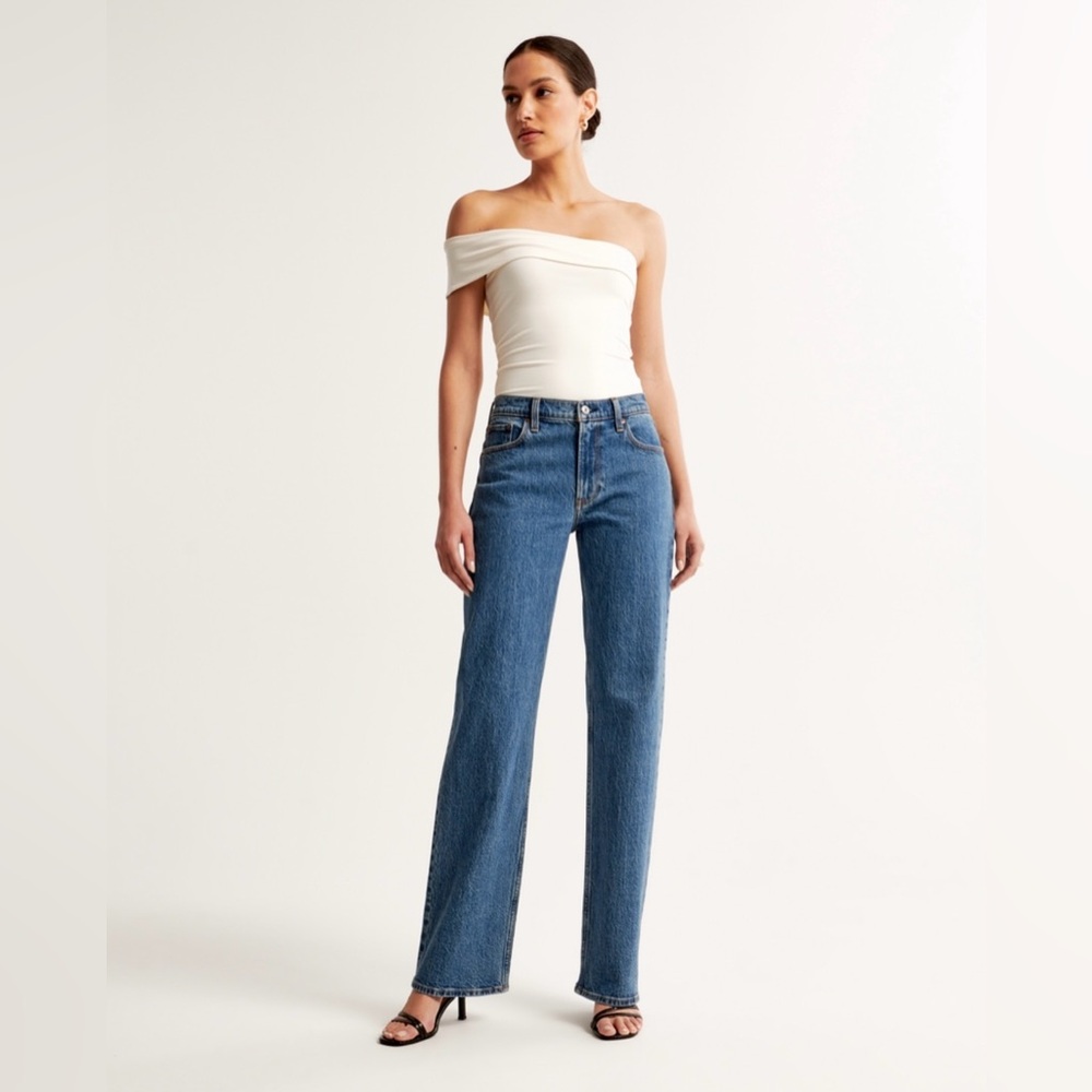 Abercrombie The Low Rise Baggy Jeans